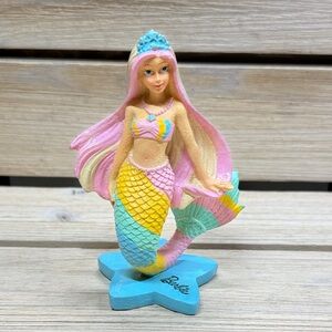 Pen Plax Barbie Mermaid Aquarium Ornament